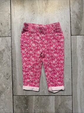 Carter's Pink Lace-Print Baby/Toddler Pants